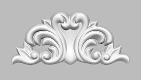 Элемент орнамента Decomaster DA 701 100х220х15мм